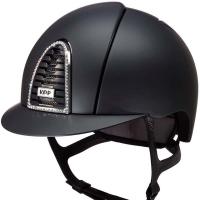 CASCO KEP ITALIA modello CROMO 2.0 BLACK con SWAROVSKI