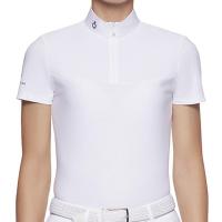 POLO TECNICA CAVALLERIA TOSCANA DONNA TECH PIQUET E JERSEY