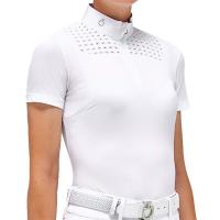 POLO COMPETIZIONE CAVALLERIA TOSCANA IN LEGGERO PIQUE da DONNA