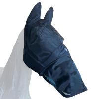 MASCHERA ANTIMOSCHE PER CAVALLO MORBIDA CON COPRIMUSO - 0589