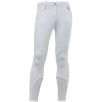 PANTALONI EQUITAZIONE PROFESSIONALI IN TESSUTO TECNICO DA DONNA CON GRIP