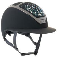 CASCO EQUITAZIONE KASK SWAROVSKI PEARLS su STAR LADY