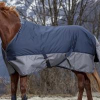 COPERTA PADDOCK IMPERMEABILE PER CAVALLI E PONY IMBOTTITA 150 GRAMMI