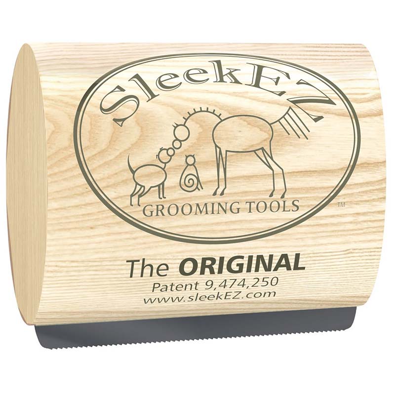 SLEEKEZ BRUSH FOR CATS and SMALL DOGS, made in U.S.A.