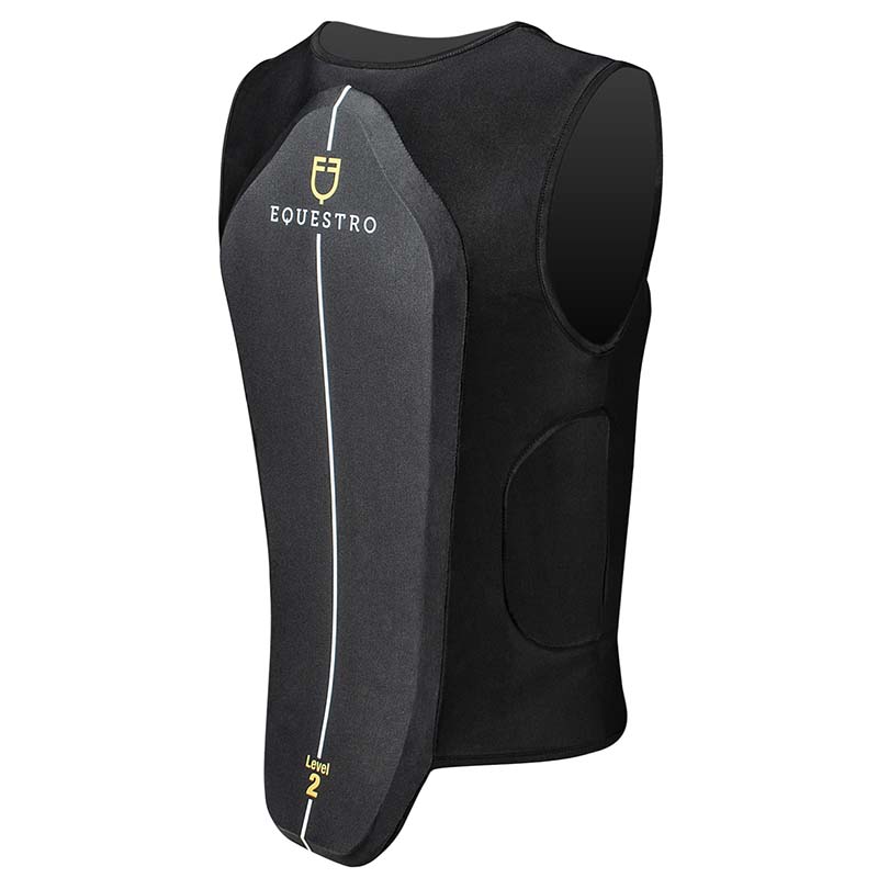 EQUESTRO ADULT'S SAFETY VEST PRO BACK PROTECTOR