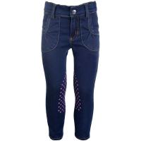 PANTALONI EQUITAZIONE DA BAMBINA HKM MODELLO BELLAMONTE HORSES 