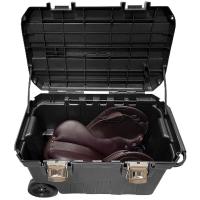 BAULE TROLLEY DA VIAGGIO PER EQUITAZIONE CON DUE RUOTE 109 LITRI