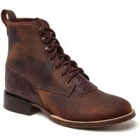 STIVALETTO WESTERN UNISEX BASSO CON LACCI