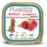 Cibo Umido in Scatola 150 gr Pura Natura Dalla Grana Monoproteico per Cani al gusto Bufalo