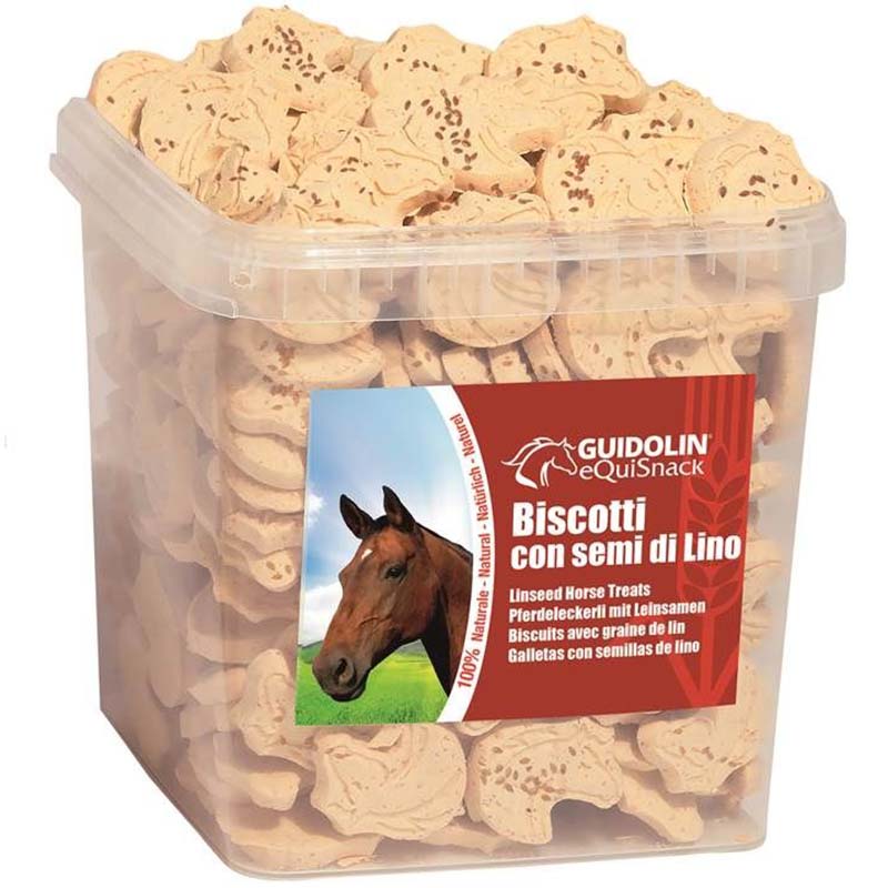 GUIDOLIN EQUISNACK Biscotti alla vaniglia e cereali per cavalli 700 gr