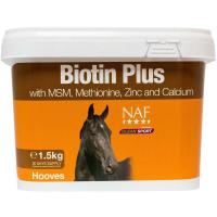 INTEGRATORE per CAVALLI con BIOTINA NAF BIOTIN PLUS PER ZOCCOLI SANI 1.5KG