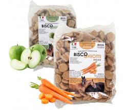 BISCOTTI ARTIGIANALI PER CAVALLI BISCOGHIOTTI 1 kg GUSTI VARI - 1170