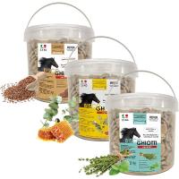 BISCOTTI FUNZIONALI e ARTIGIANALI DA FORNO PER CAVALLI BISCOGHIOTTI 2.5 kg linea SUPPORT VARI GUSTI
