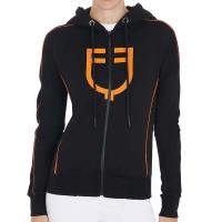 FELPA CON CAPPUCCIO IN MORBIDO COTONE DA DONNA EQUESTRO