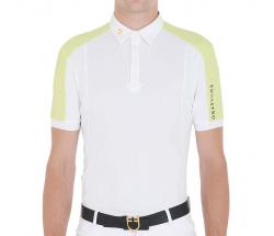 POLO DA CONCORSO EQUESTRO UOMO MANICA CORTA CON BOTTONI - 9991