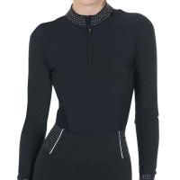 POLO ALLENAMENTO EQUESTRO DA DONNA CON STRASS - 9857