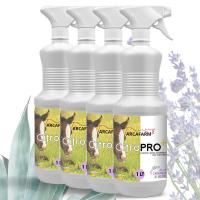 SET 4 PEZZI art. 1028 LOZIONE SPRAY PROTETTIVA LAVANDA E ALOE CitroPro+ 4lt