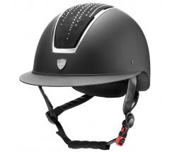CASCO EQUITAZIONE TATTINI CON TEMPESTA DI CRISTALLI LIMITED EDITION - 2095