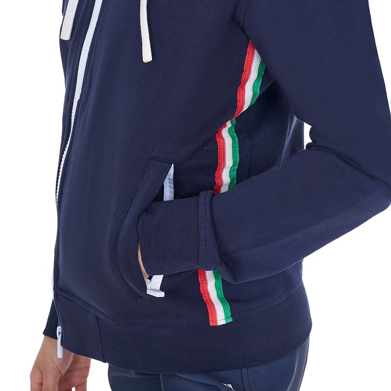 Felpa con cappuccio da bambini Equestro X FISE - 9988