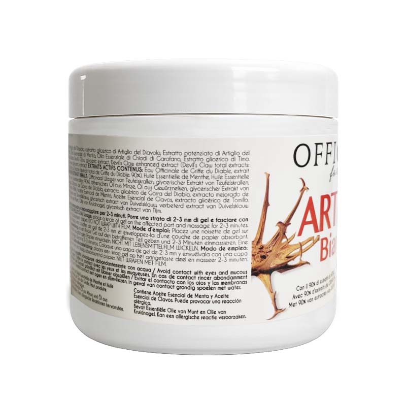 Artiglio del Diavolo Gel 90% 500ml Officinalis per cavalli - 1906