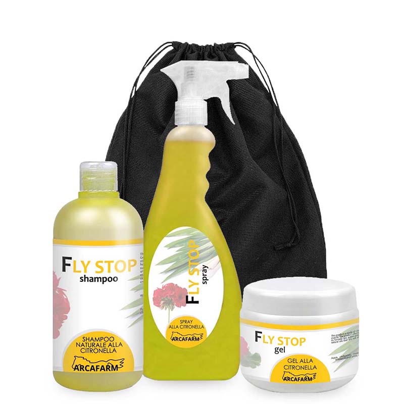 Kit Lavaggio e Protezione Insetti per Cavalli Arcafarm  - 8365