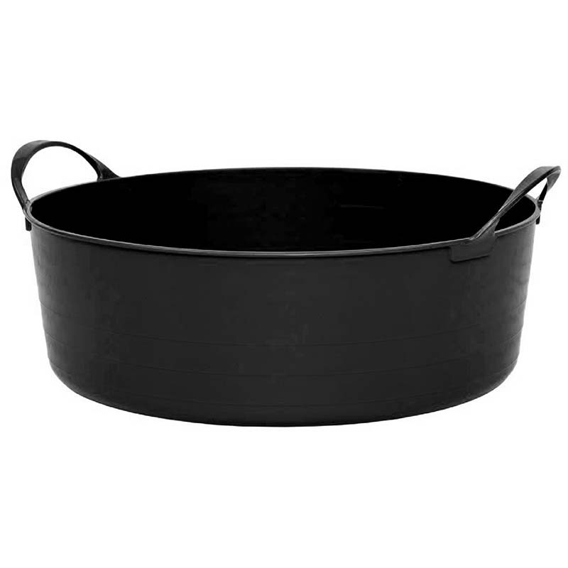 Secchio flessibile in plastica 6 lt con maniglie