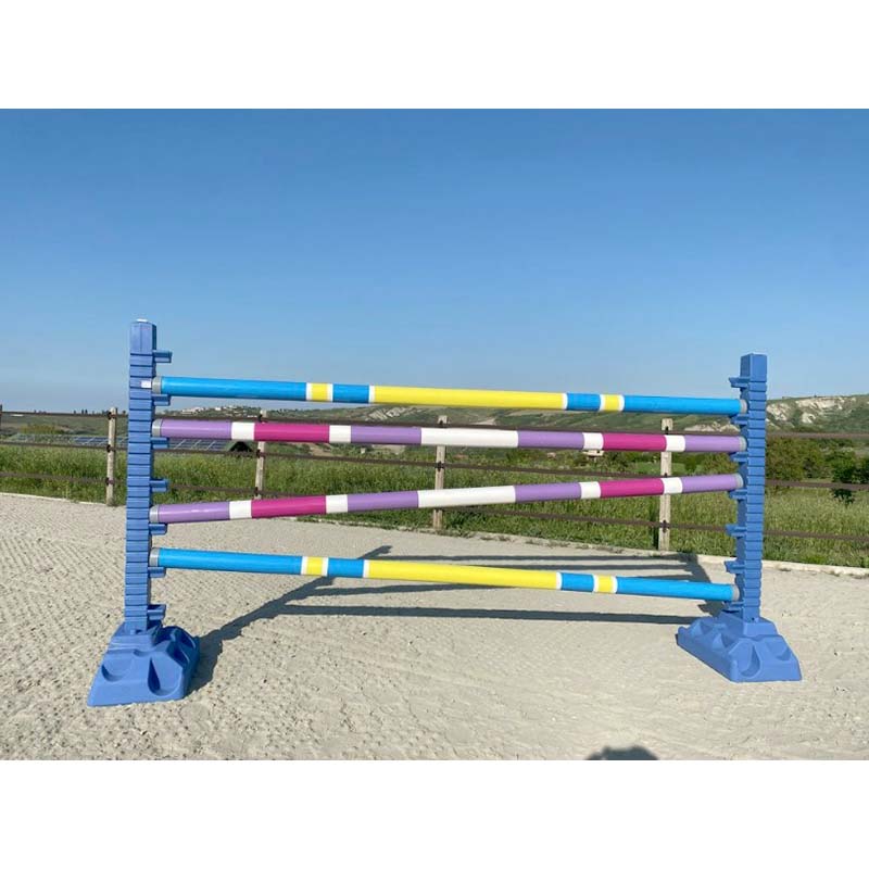 Barriera in legno multicolore per ostacoli da 3 metri  - 6507