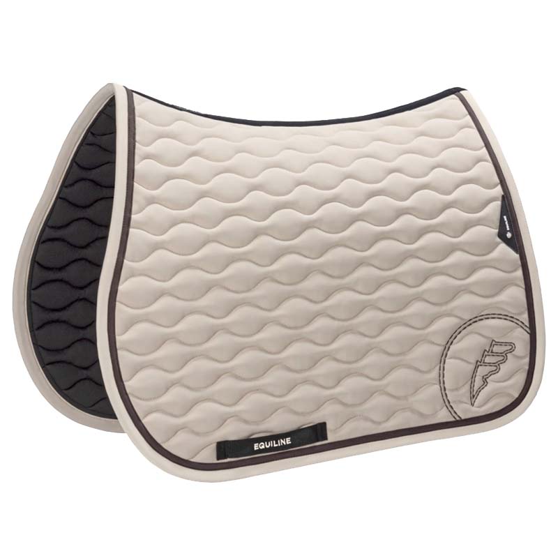 Sottosella inglese Equiline mod. Eonda Tech trapuntatura onda - 9242