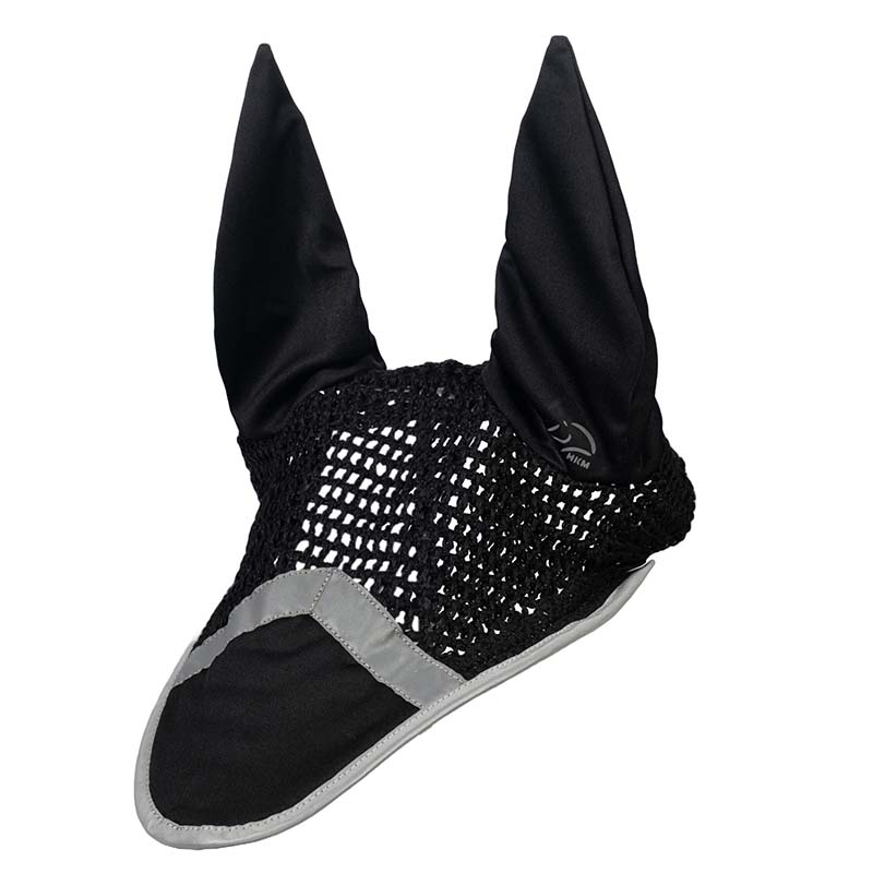 Cuffietta antimosche catarifrangente per cavalli HKM - 0691