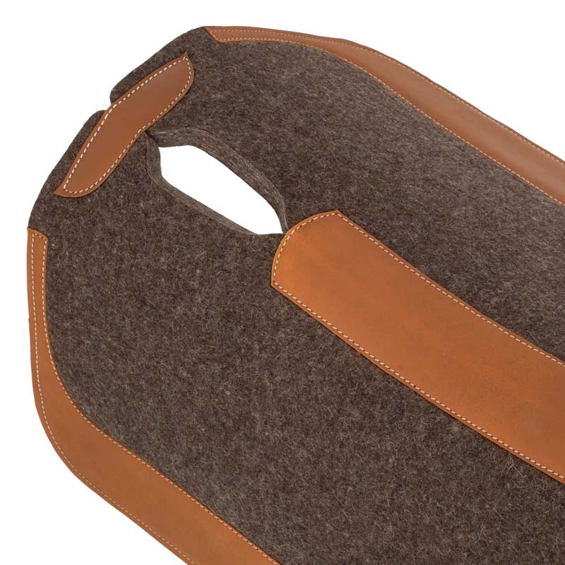 Sottosella Western Pool’s Feltro con inserti in pelle - 5073