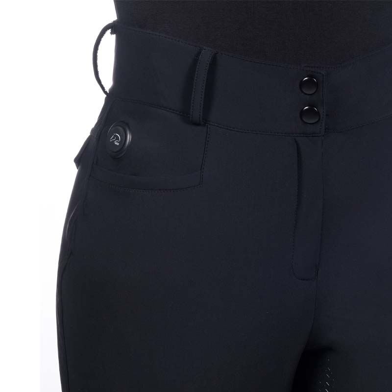 Pantaloni equitazione donna Riscaldanti e Impermeabili con Full grip HKM Keep Warm - 3841