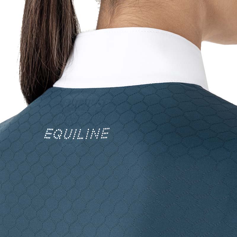 Camicia da concorso Donna Equiline bi-colore mod. Estock - 9225