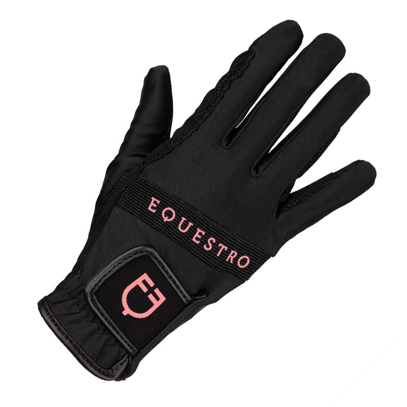 Guanti equitazione Equestro con grip e logo multicolor - 2197