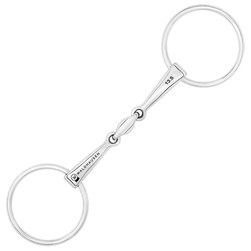 Filetto ad Anelli 7 cm con Snodo Doppio in acciaio