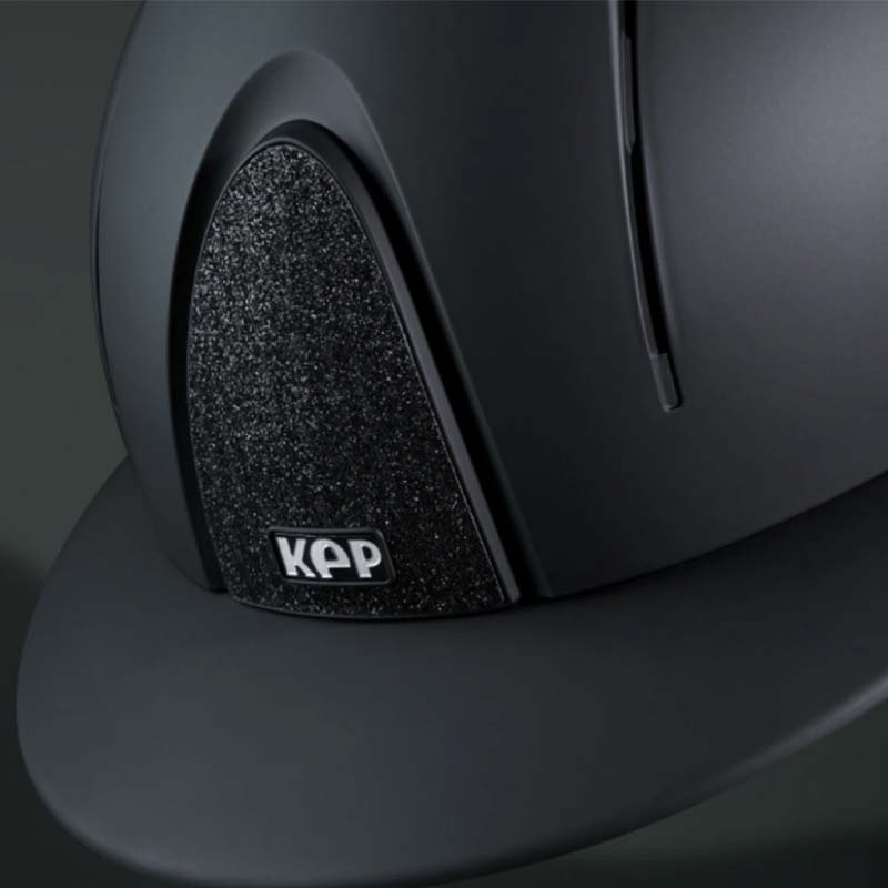 Casco KEP Smart Nova Textile Star - visiera standard, opaco con tessuto brillante - 2075