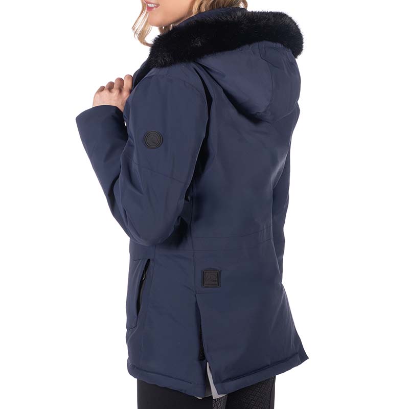 Giubbotto lungo impermeabile antivento da donna HKM mod. Minnesota  - 3428