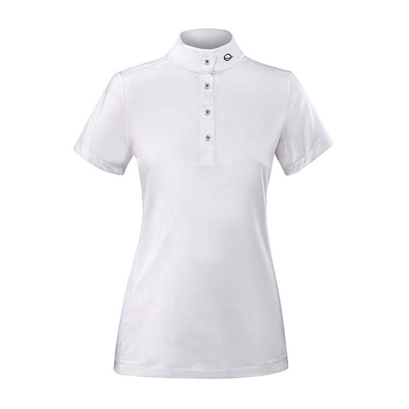 Polo competizione classica manica corta donna Eqode by Equiline modello Dorothy
