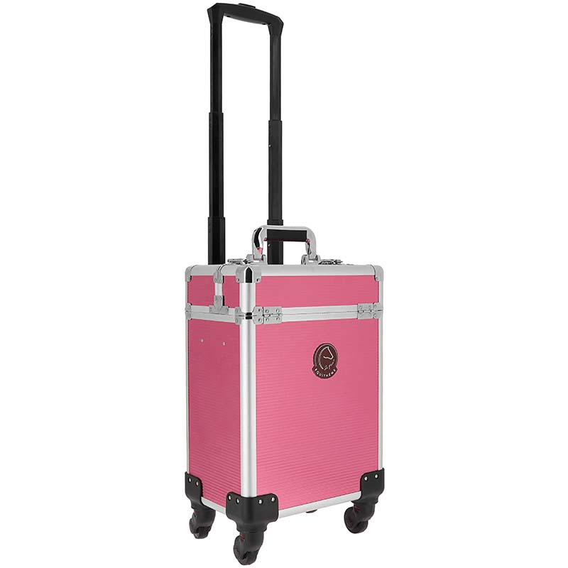 Baule da Grooming con trolley e ruote Equithème - 29 x 18 x 48 cm - 0207