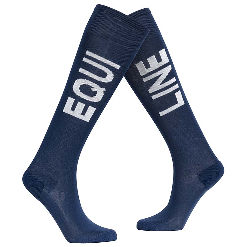Calze Equitazione Equiline con logo jacquard - 9269