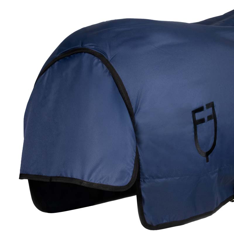 Coperta da Paddock imbottita 250g Equestro NEBRASKA antistrappo 600D - 0520