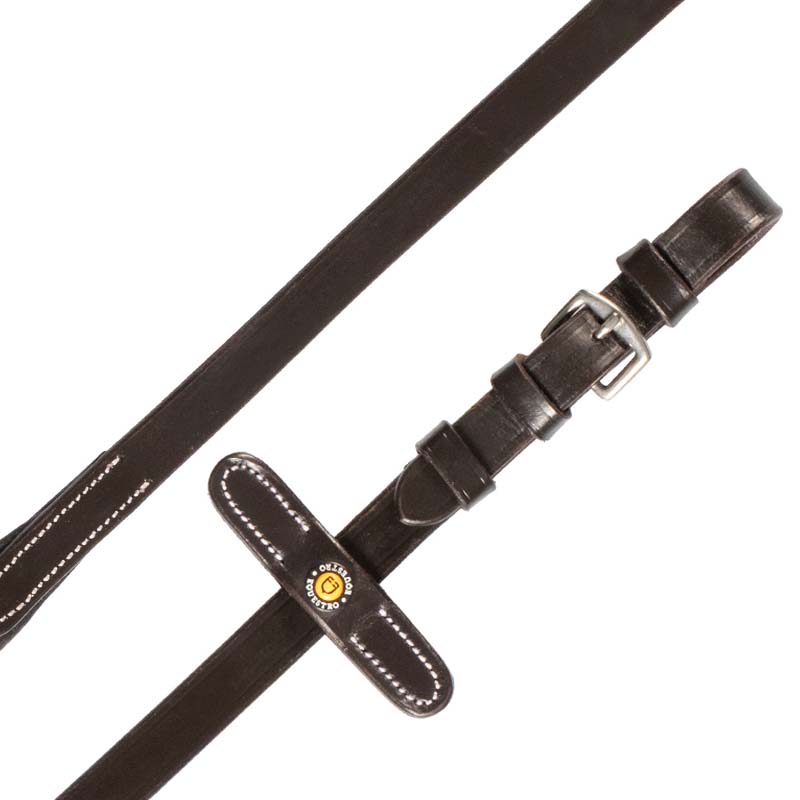 Redini inglesi Equestro in cuoio con grip in gomma - 2380