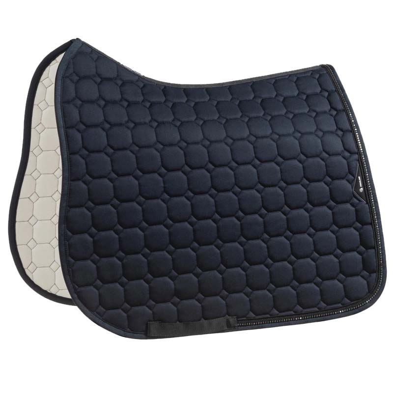 Sottosella inglese equiline mod. octagon con strass - 3645