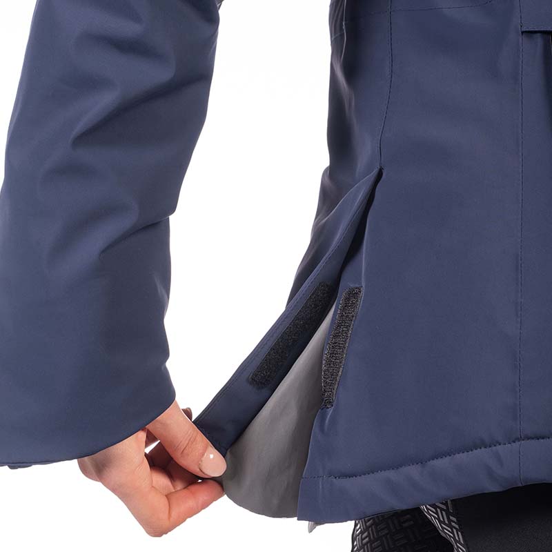 Giubbotto lungo impermeabile antivento da donna HKM mod. Minnesota  - 3428