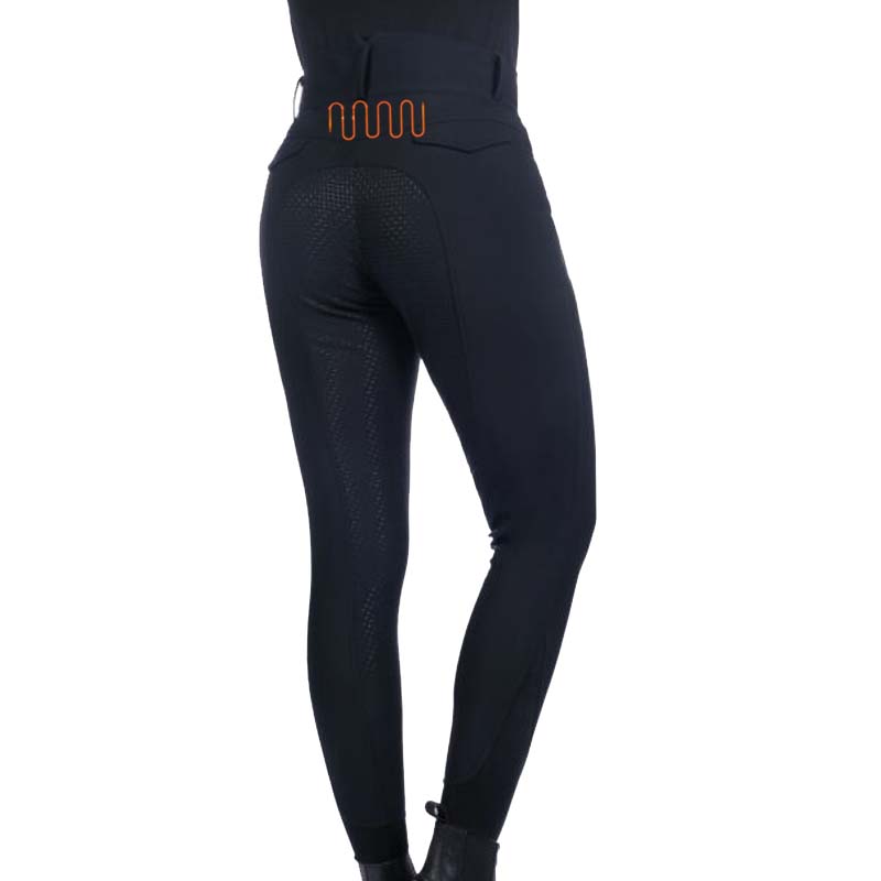 Pantaloni equitazione donna Riscaldanti e Impermeabili con Full grip HKM Keep Warm - 3841