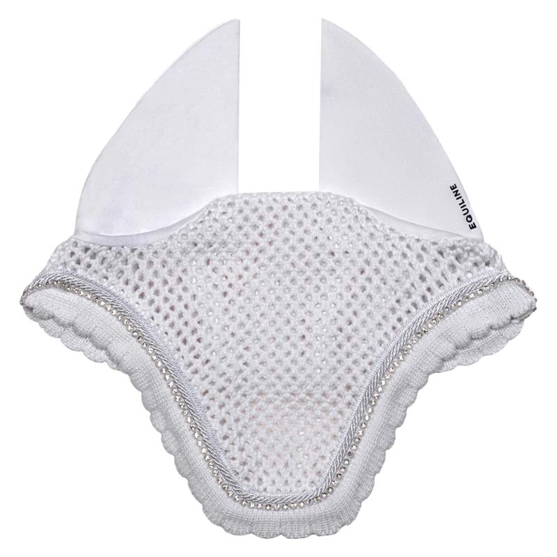 Cuffietta per cavallo equiline lustra con strass - 0686