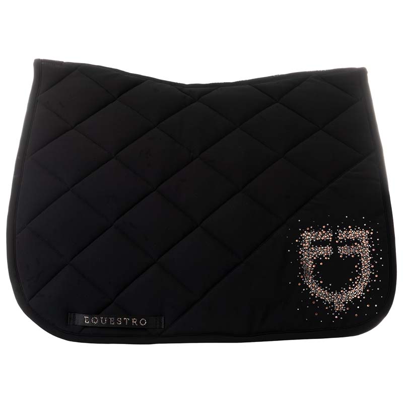 Sottosella da dressage Equestro con logo strass - 2968