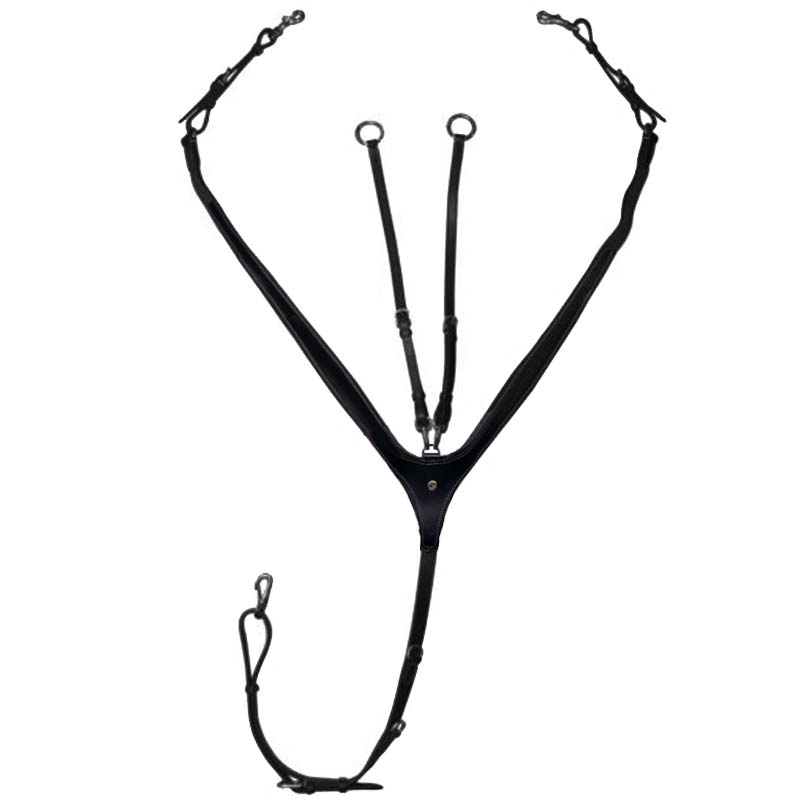 Pettorale inglese pariani riviera con forcella removibile