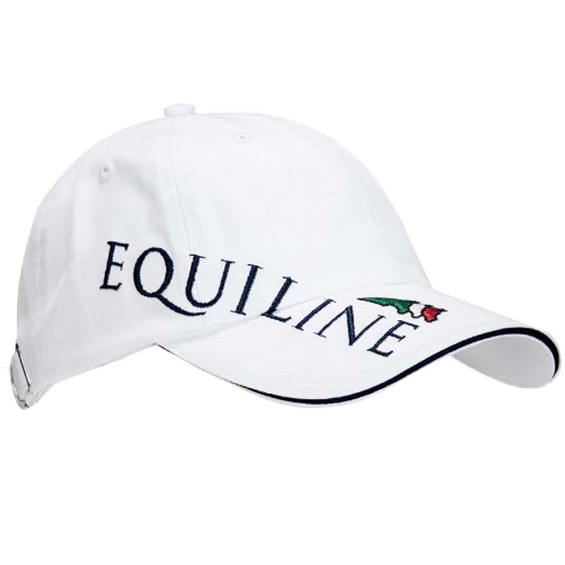 Cappellino unisex Equiline in cotone modello Logo - 4047
