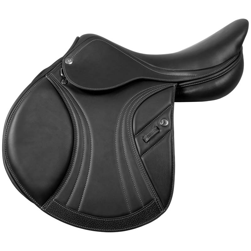 Sella da salto kc race 2.4 acavallo con arcione in kevlar