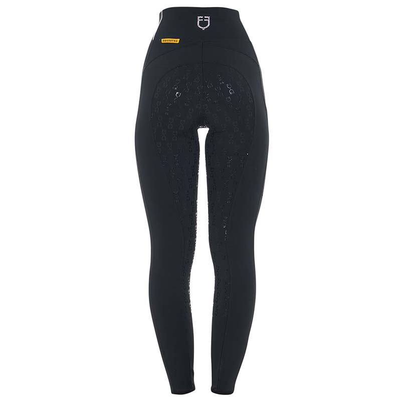 Leggings equestro full grip con strass - 9858
